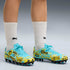 9 Colores, Tacos de futbol juveniles ULTRA CP LEGACY FG/AG – Team Aqua-Yellow Blaze-Moonscape – vista 2