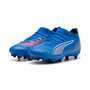 3 Colores, Tacos de futbol juveniles ULTRA 6 MATCH FG/AG – Ultra Blue-PUMA White-Glowing Red – vista 2