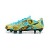 9 Colores, Tacos de futbol juveniles ULTRA CP LEGACY FG/AG – Team Aqua-Yellow Blaze-Moonscape – vista 1