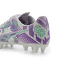 9 Colores, Tacos de futbol juveniles ULTRA CP LEGACY FG/AG – PUMA White-Purple Glimmer-Mint Jelly – vista 5