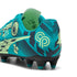 9 Colores, Tacos de futbol juveniles ULTRA CP LEGACY FG/AG – Deep Aqua-Marine Blue-Speed Green – vista 3
