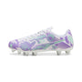 9 Colores, Tacos de futbol juveniles ULTRA CP LEGACY FG/AG – PUMA White-Purple Glimmer-Mint Jelly – vista 1