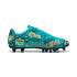 9 Colores, Tacos de futbol juveniles ULTRA CP LEGACY FG/AG – Deep Aqua-Marine Blue-Speed Green – vista 5
