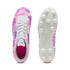 9 Colores, Tacos de futbol juveniles ULTRA CP LEGACY FG/AG – PUMA White-Poison Pink-Ultra Blue – vista 4
