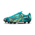 9 Colores, Tacos de futbol juveniles ULTRA CP LEGACY FG/AG – Deep Aqua-Marine Blue-Speed Green – vista 1