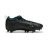 3 Colores, Tacos de futbol juveniles ULTRA 6 MATCH FG/AG – PUMA Black-Fizzy Light-Green Terrain – vista 5