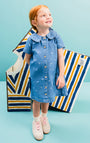 Vestido Babyfresh Midi Denim para Niñas