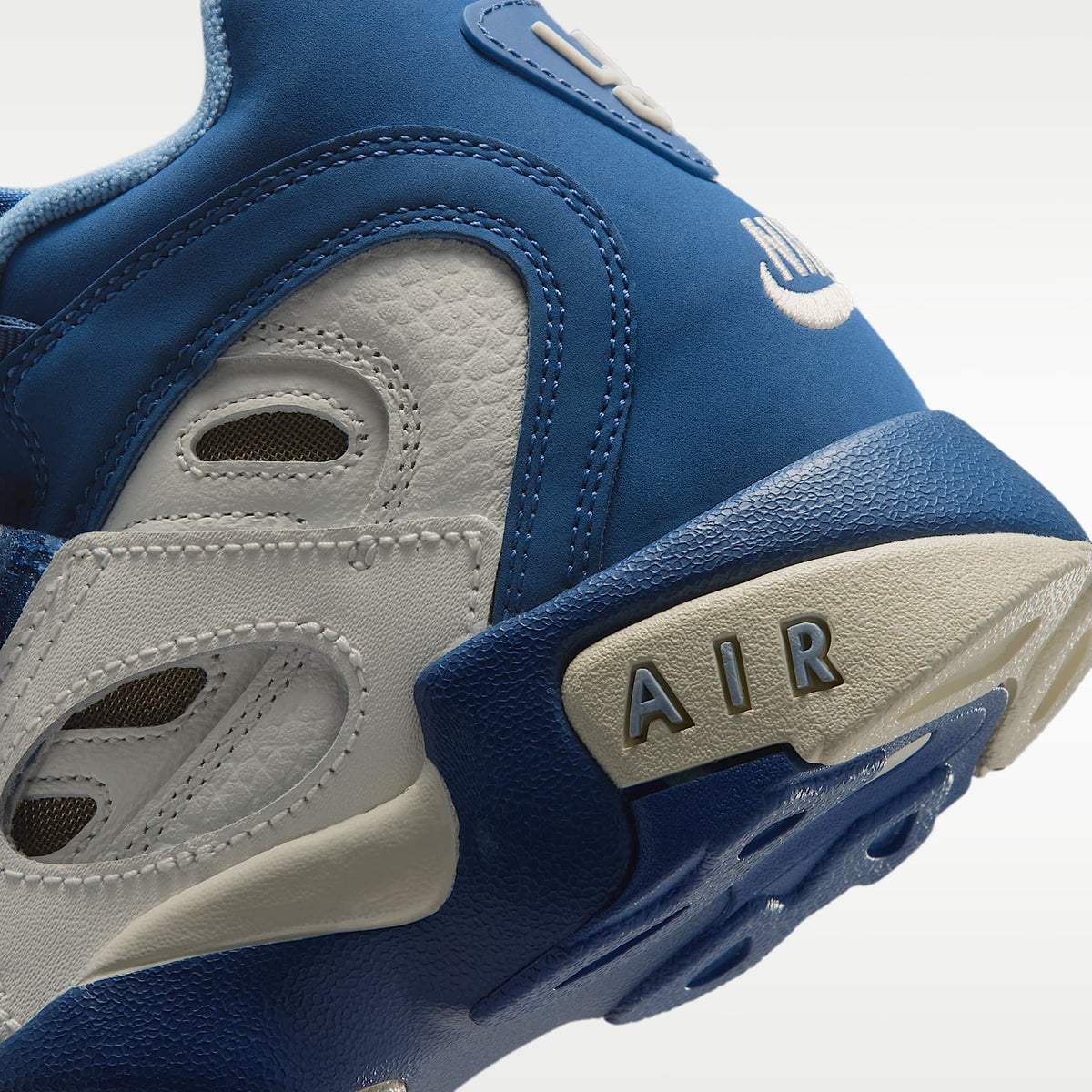 Nike Air Diamond Turf II – Vela/Gris azulado/Oro metalizado/Azul marino místico – vista 8