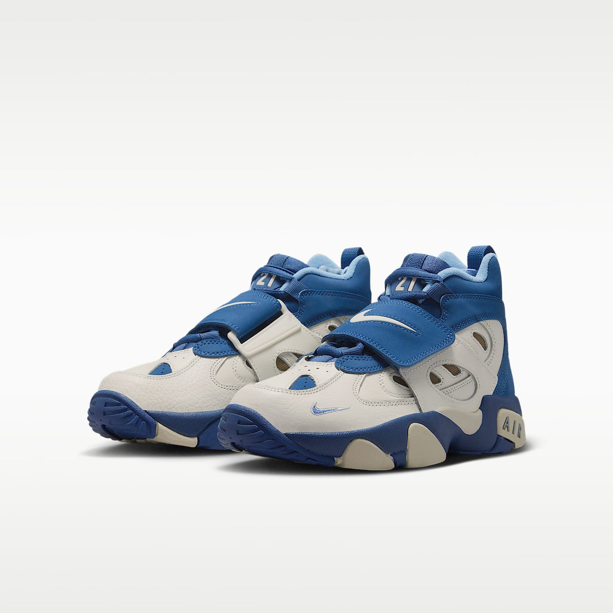 Nike Air Diamond Turf II – Vela/Gris azulado/Oro metalizado/Azul marino místico – vista 5