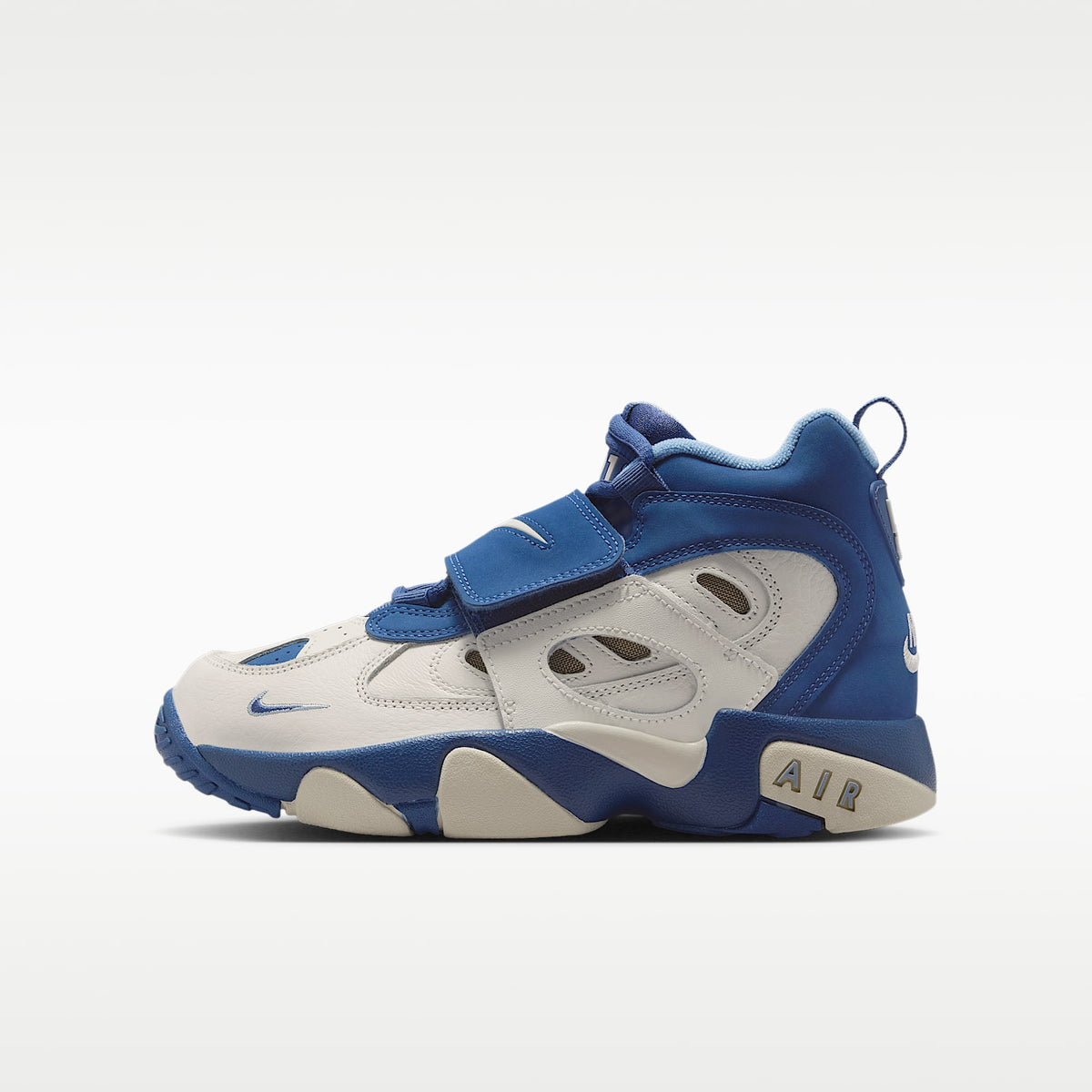 Nike Air Diamond Turf II – Vela/Gris azulado/Oro metalizado/Azul marino místico – vista 1