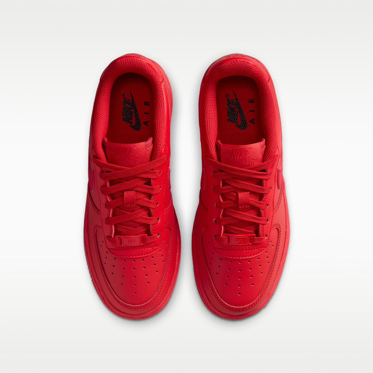 Nike Air Force 1 – Rojo universitario/Negro/Rojo universitario – vista 4