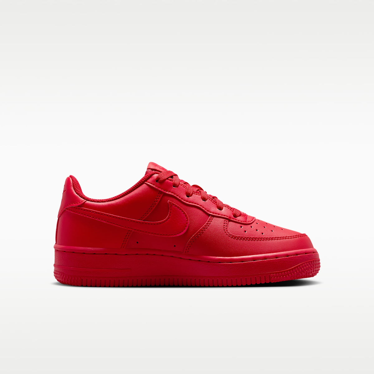 Nike Air Force 1 – Rojo universitario/Negro/Rojo universitario – vista 3
