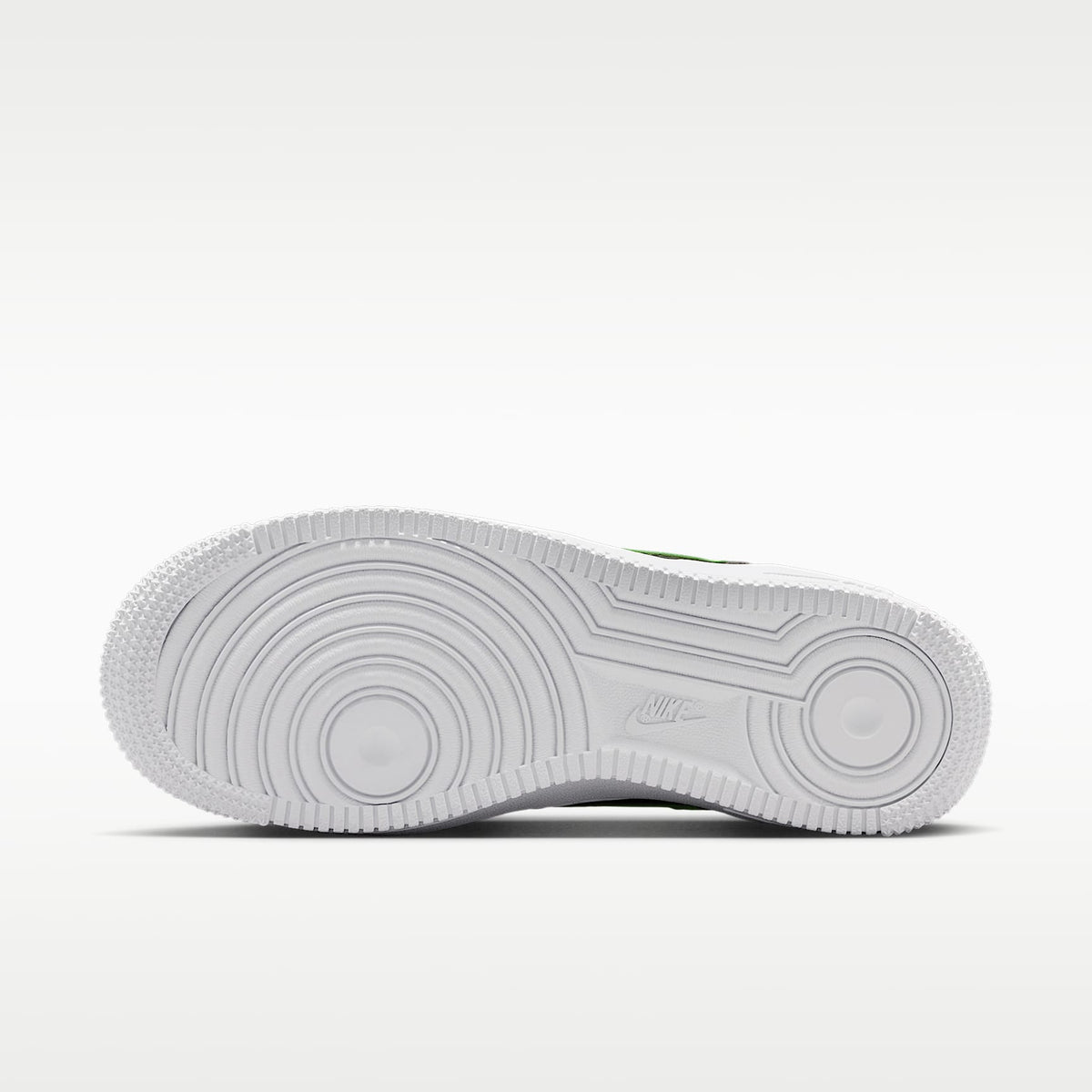 Nike Air Force 1 – Negro/Gris humo/Blanco/Avalancha lima – vista 2