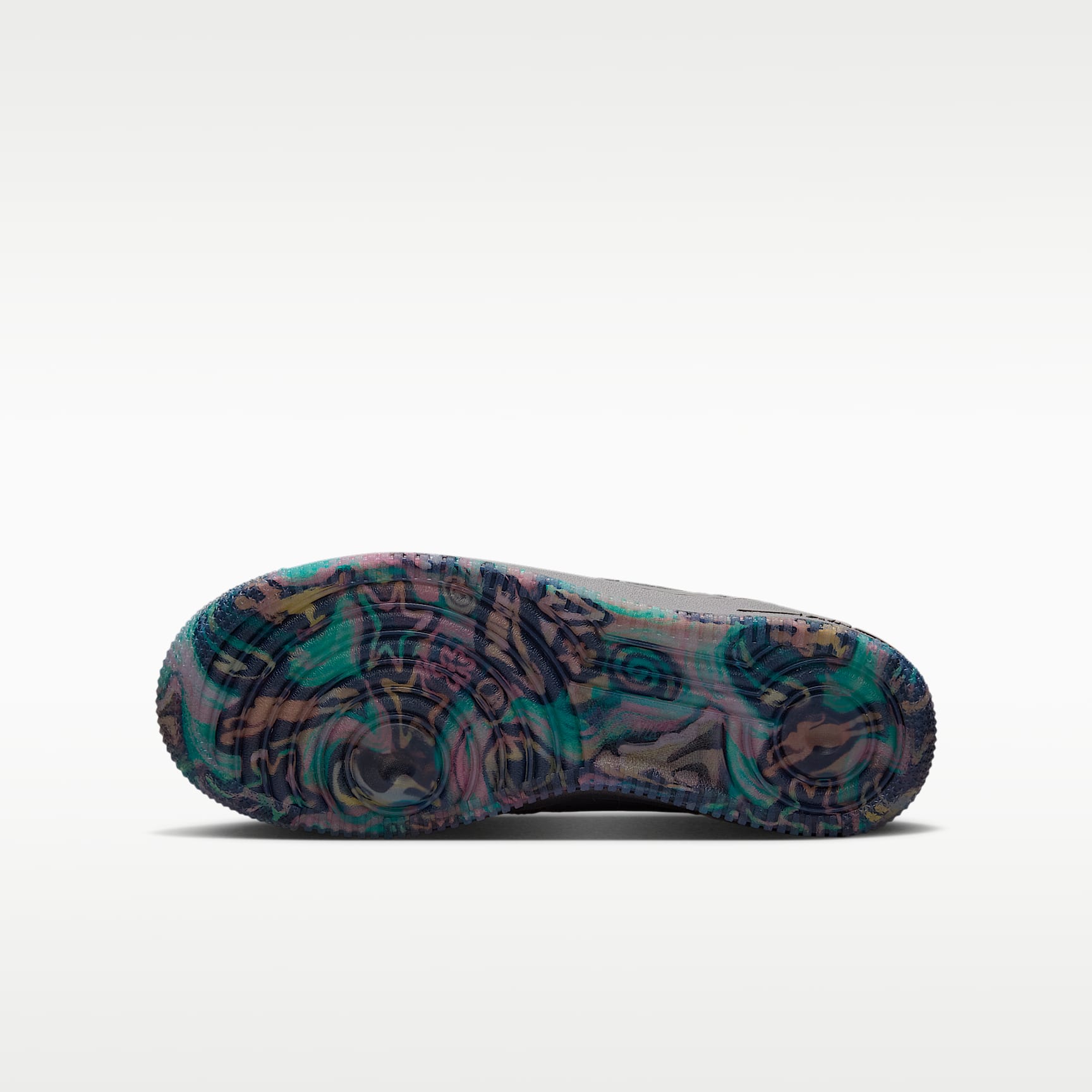 Nike Air Force 1 – Punta de Lápiz/Verde ilusión/Pasa oscuro/Multicolor – vista 2