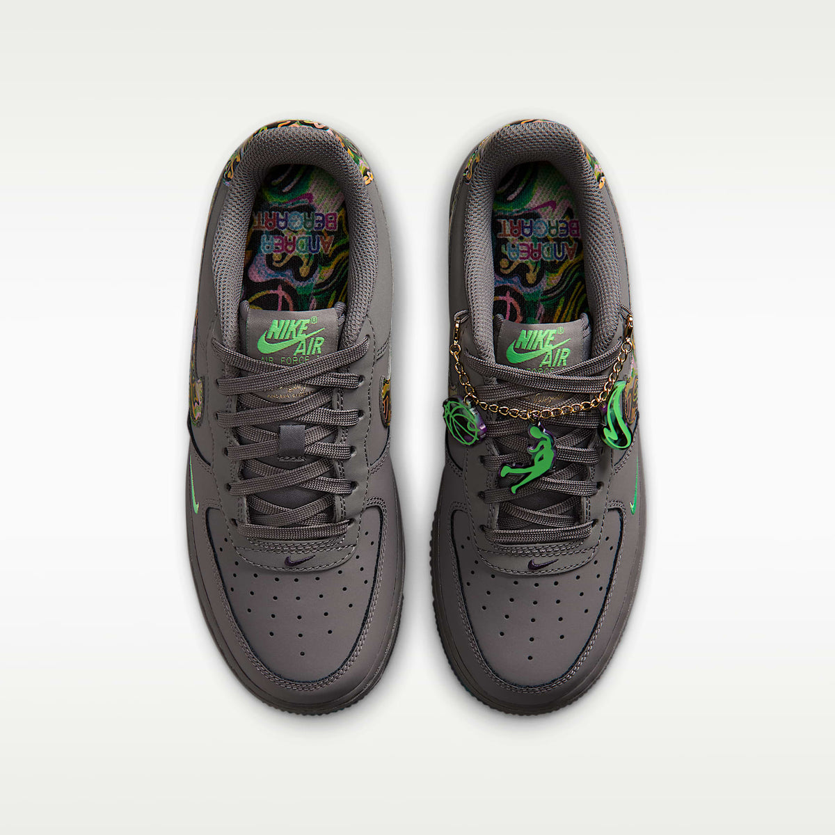 Nike Air Force 1 – Punta de Lápiz/Verde ilusión/Pasa oscuro/Multicolor – vista 4