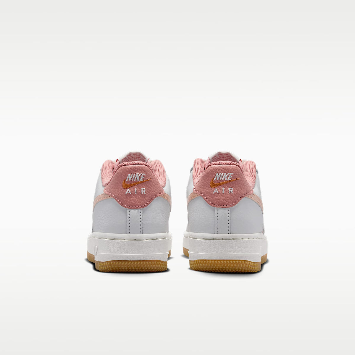 Nike Air Force 1 – Rosa óxido/Blanco cumbre/Vela/Bronce rojo metálico – vista 6