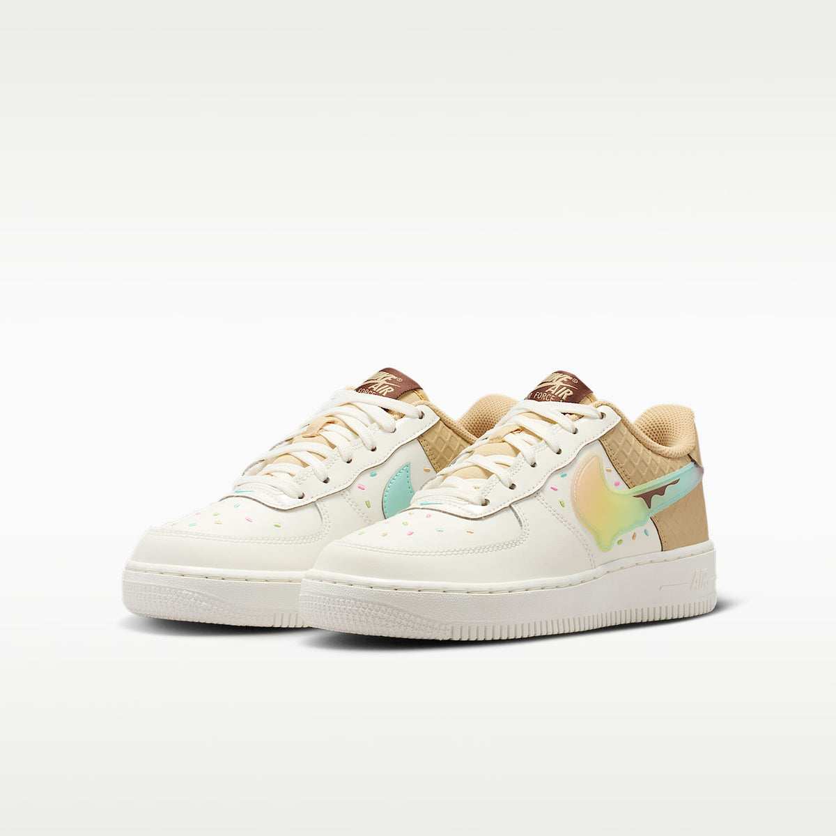 Nike Air Force 1 – Vela/Sésamo/Veneno limón/Multicolor – vista 5