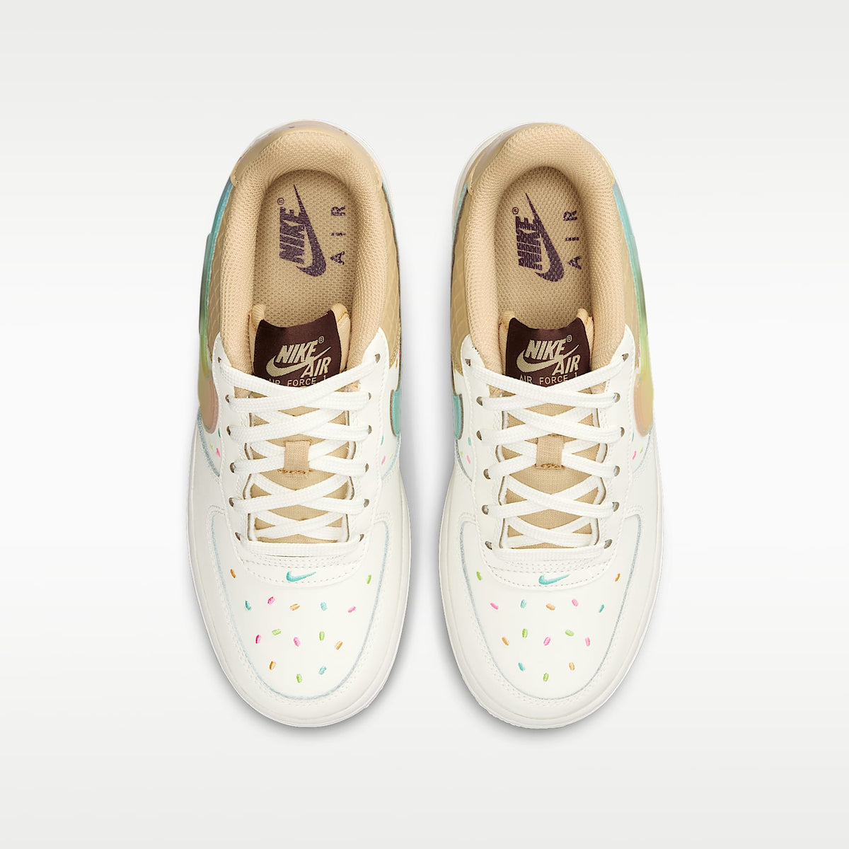 Nike Air Force 1 – Vela/Sésamo/Veneno limón/Multicolor – vista 4