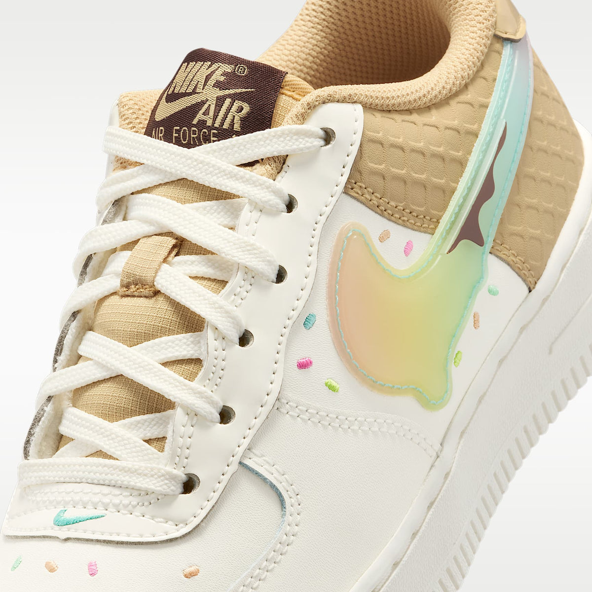 Nike Air Force 1 – Vela/Sésamo/Veneno limón/Multicolor – vista 7