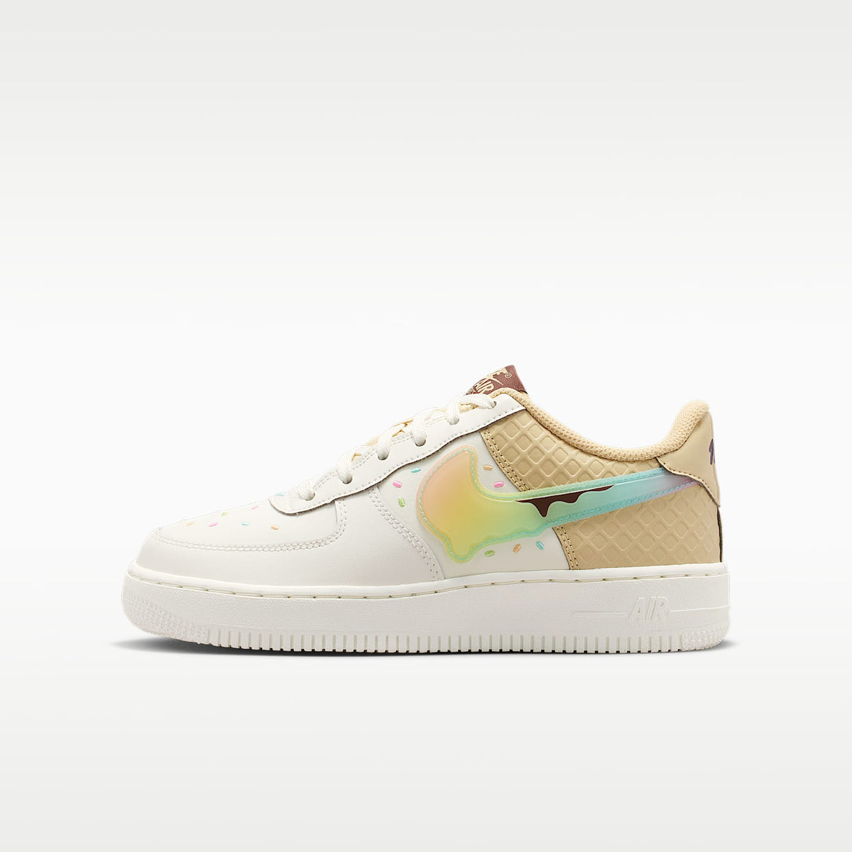Nike Air Force 1 – Vela/Sésamo/Veneno limón/Multicolor – vista 1