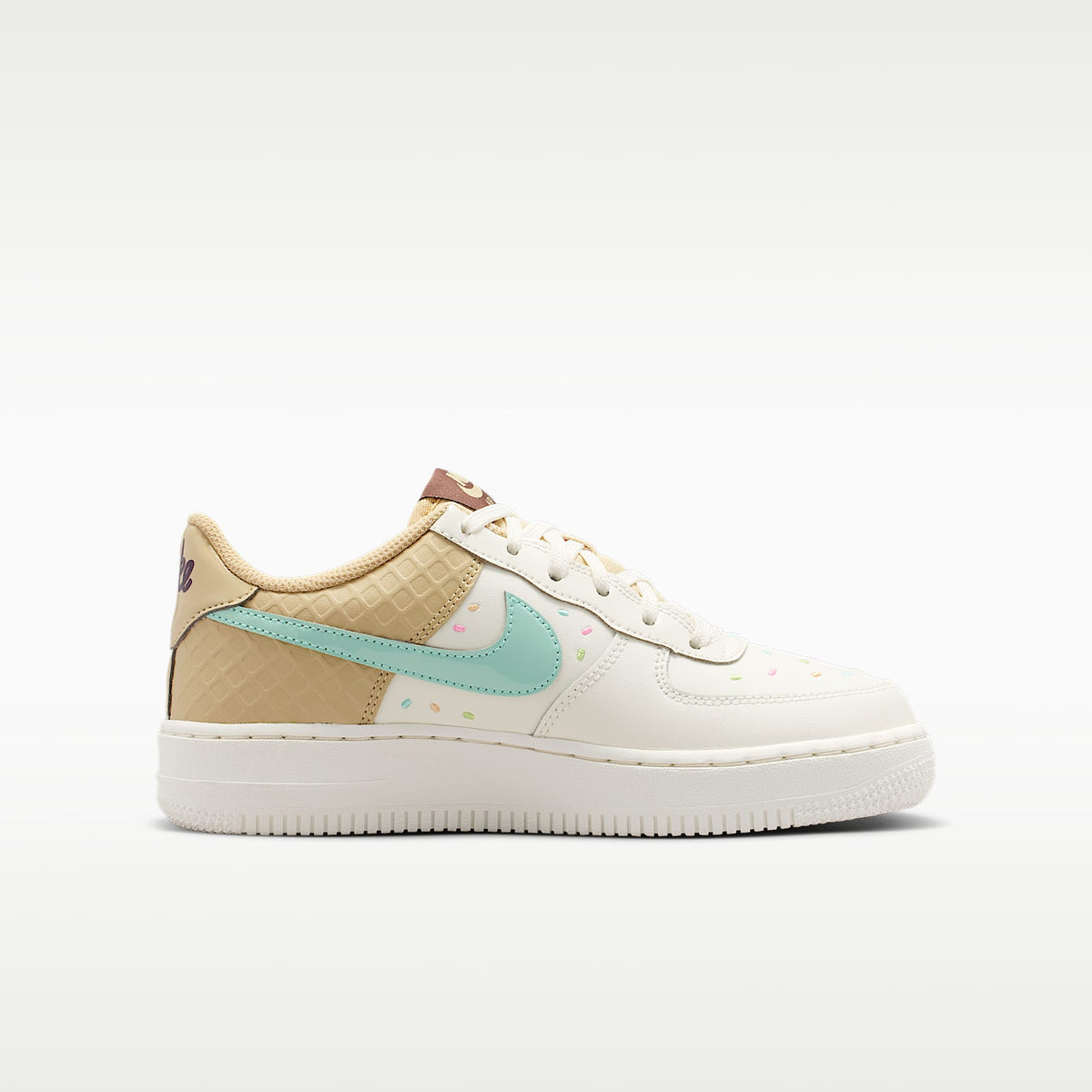 Nike Air Force 1 – Vela/Sésamo/Veneno limón/Multicolor – vista 3