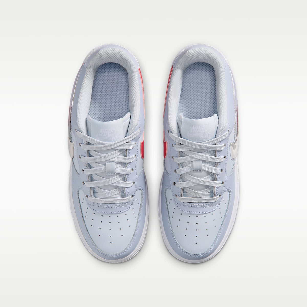 NIke Air Force 1 – Gris fútbol/Fantasma/Blanco/Rosa tropical – vista 4