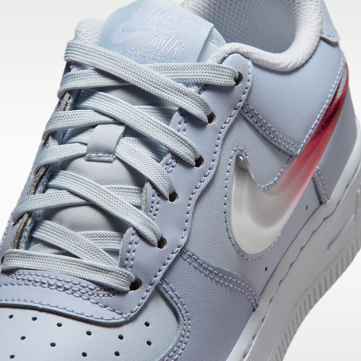 NIke Air Force 1 – Gris fútbol/Fantasma/Blanco/Rosa tropical – vista 7