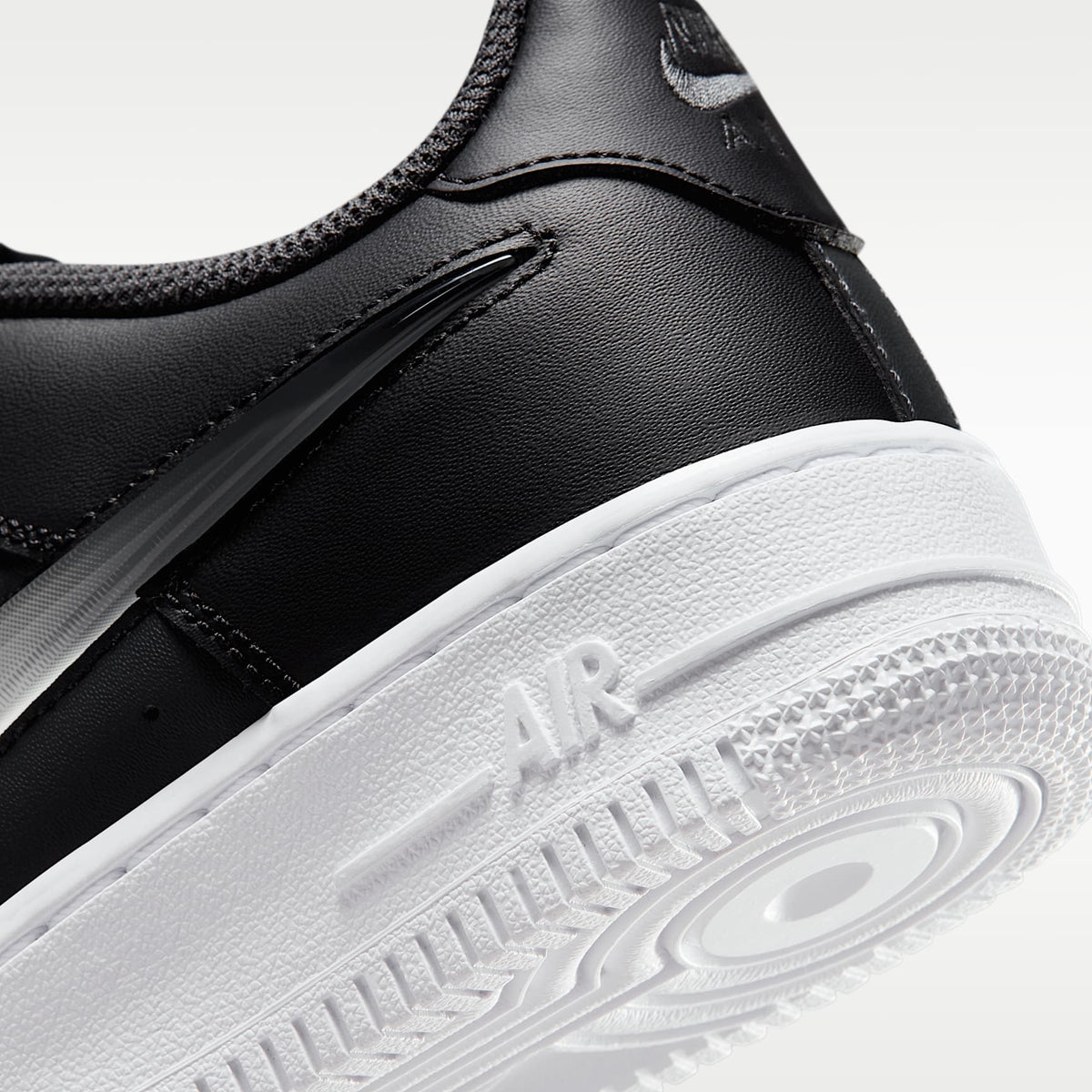 NIke Air Force 1 – Gris humo oscuro/Negro/Blanco/Gris vasto – vista 8