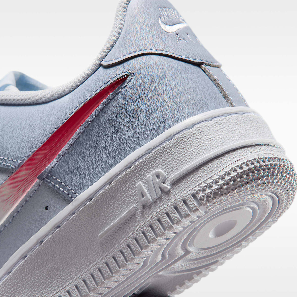 NIke Air Force 1 – Gris fútbol/Fantasma/Blanco/Rosa tropical – vista 8