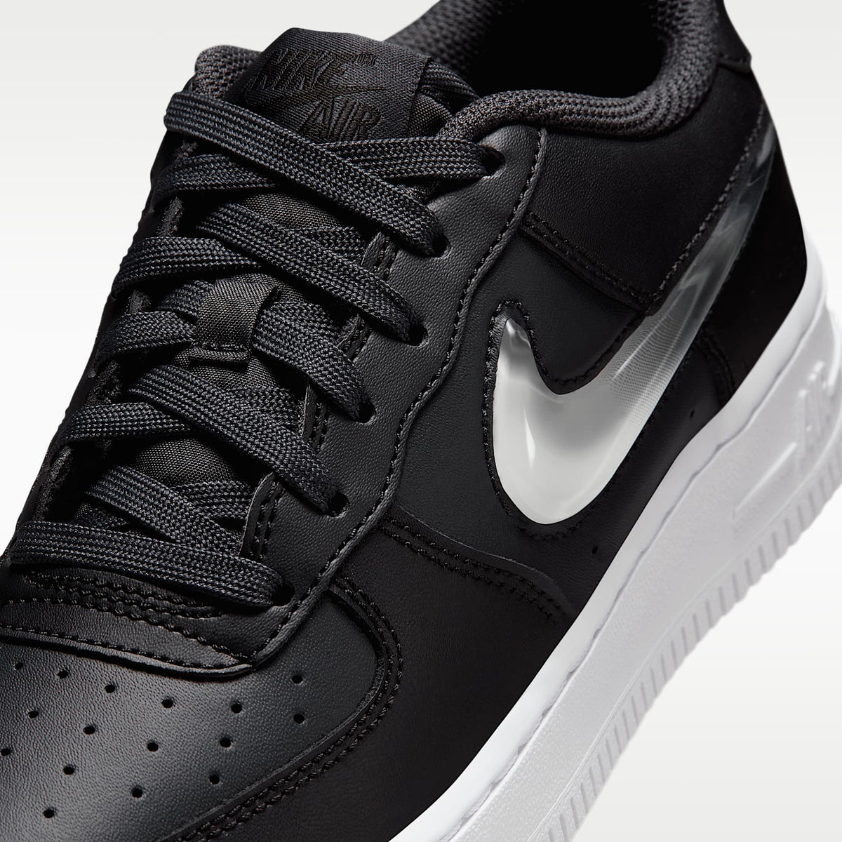 NIke Air Force 1 – Gris humo oscuro/Negro/Blanco/Gris vasto – vista 7