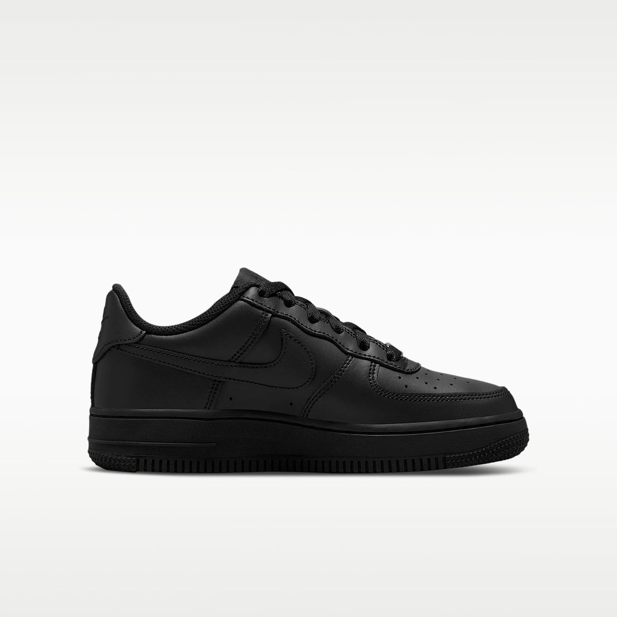 Nike Air Force 1 LE – Negro/Negro – vista 3