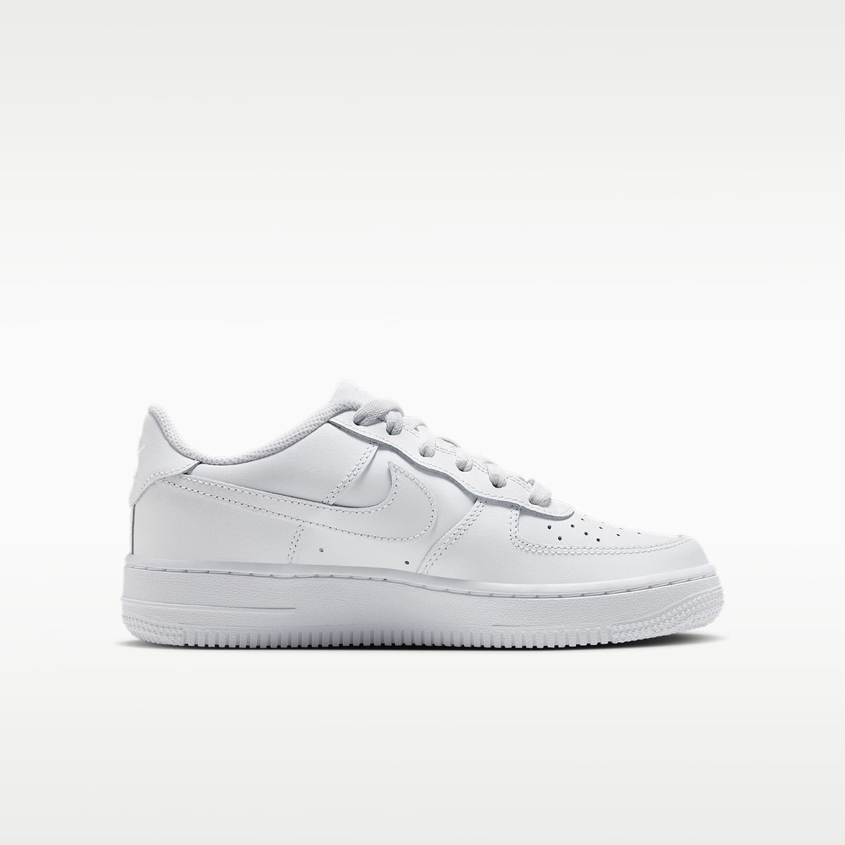 Nike Air Force 1 LE – Blanco/Blanco – vista 3