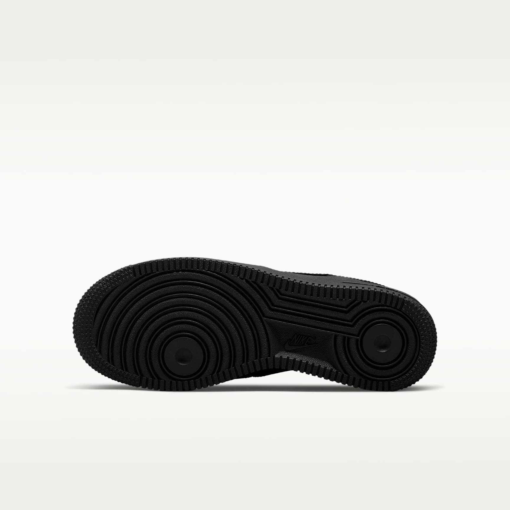 Nike Air Force 1 LE – Negro/Negro – vista 2