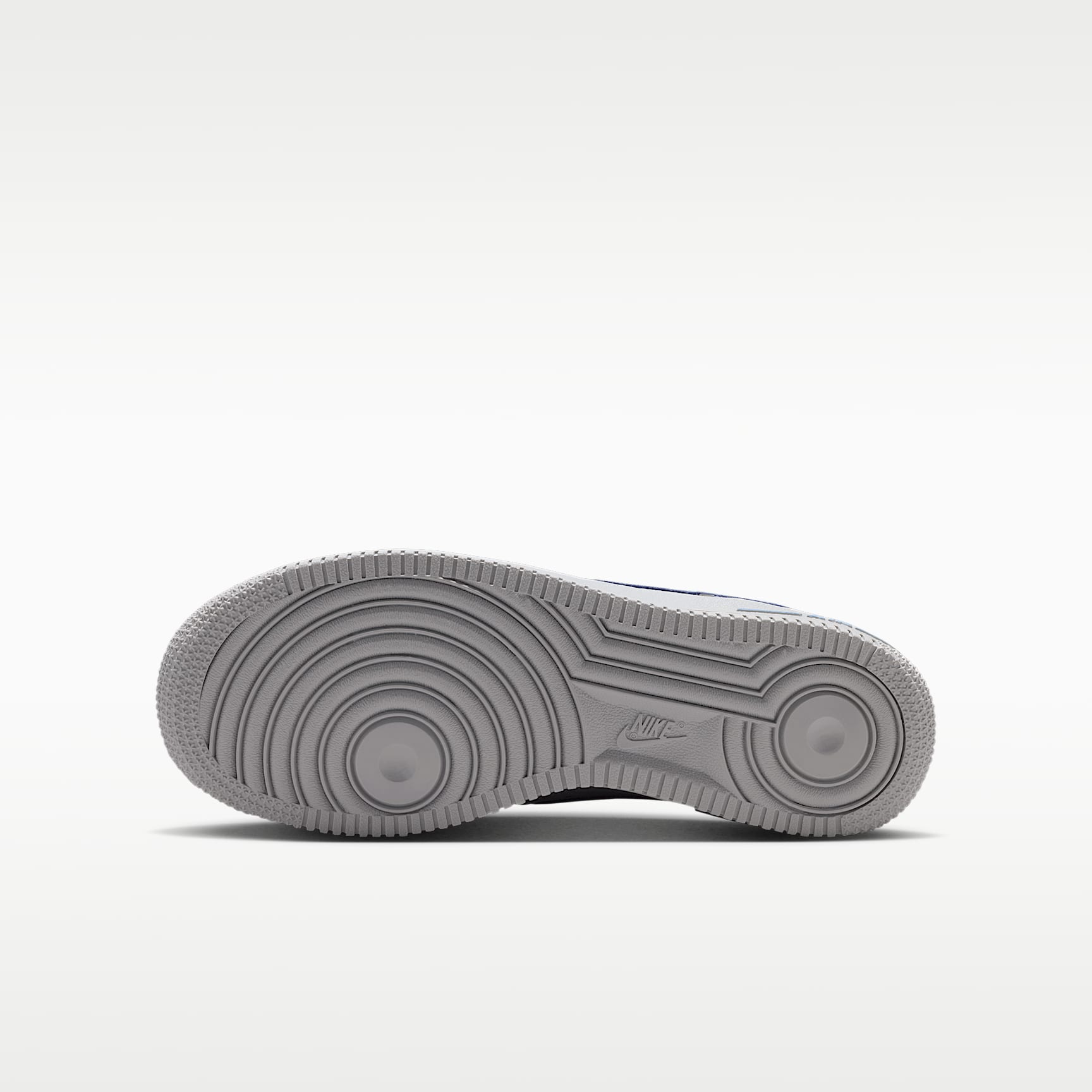 Nike Air Force 1 Low – Gris lobo/Azul de trabajo – vista 2