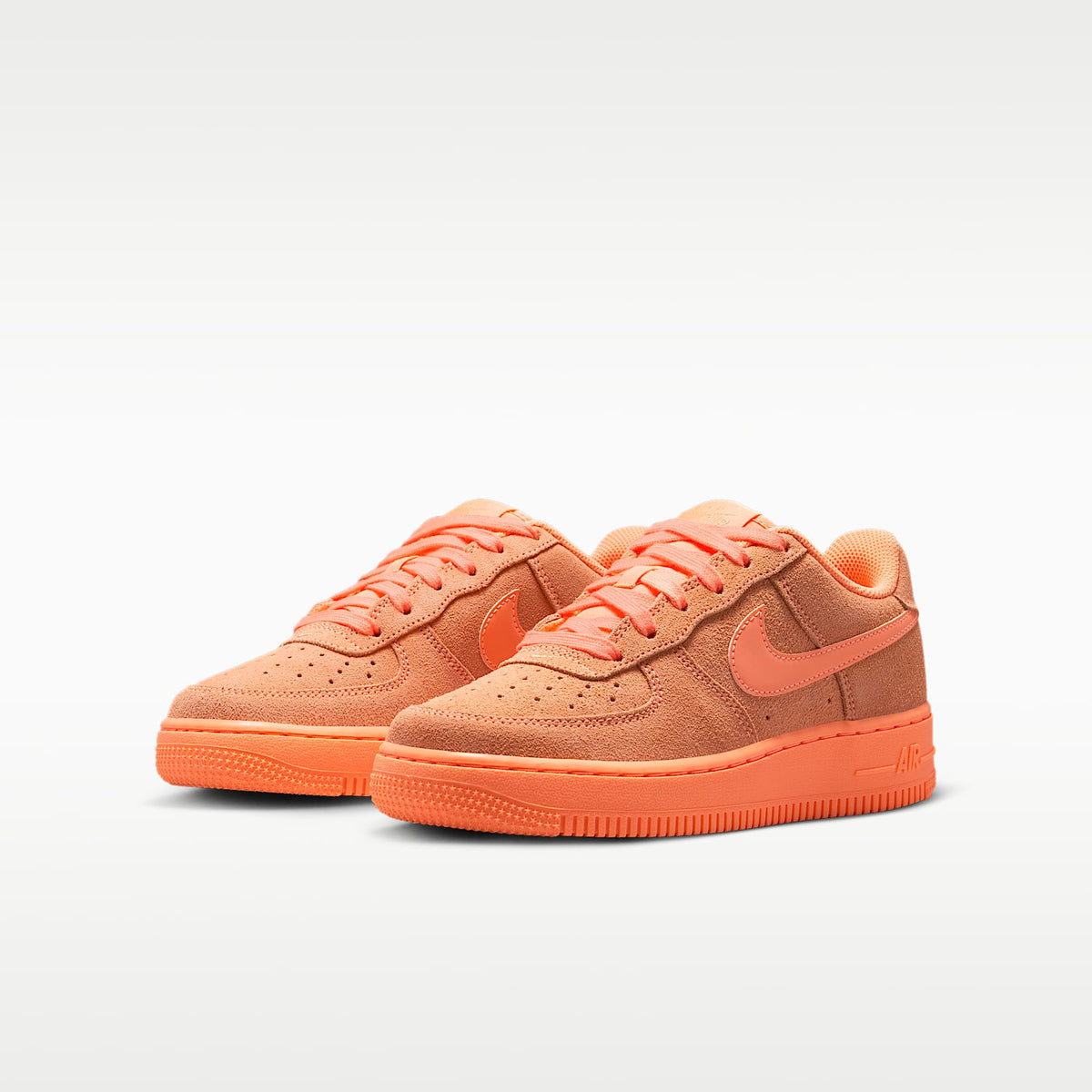 Nike Air Force 1 Suede – Naranja pulso/Naranja pulso/Naranja pulso – vista 5