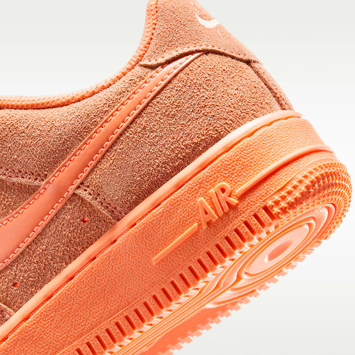 Nike Air Force 1 Suede – Naranja pulso/Naranja pulso/Naranja pulso – vista 8