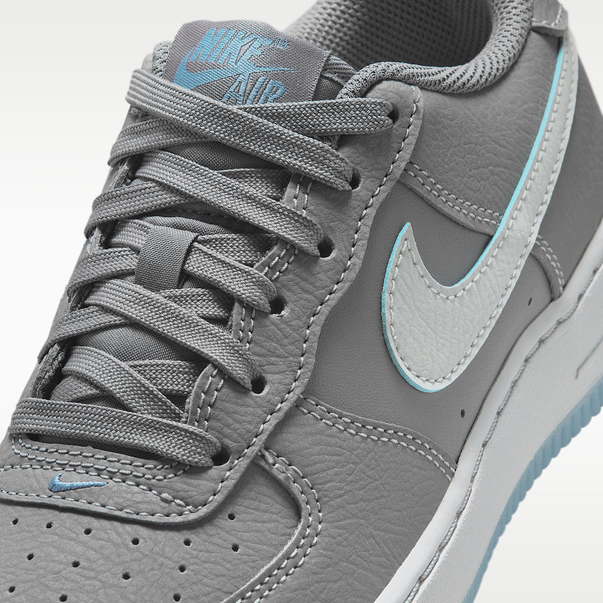 Nike Air Force 1 SE – Punta de Lápiz/Azul de trabajo/Gris lobo – vista 7