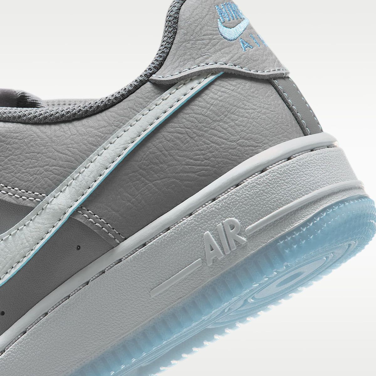 Nike Air Force 1 SE – Punta de Lápiz/Azul de trabajo/Gris lobo – vista 8