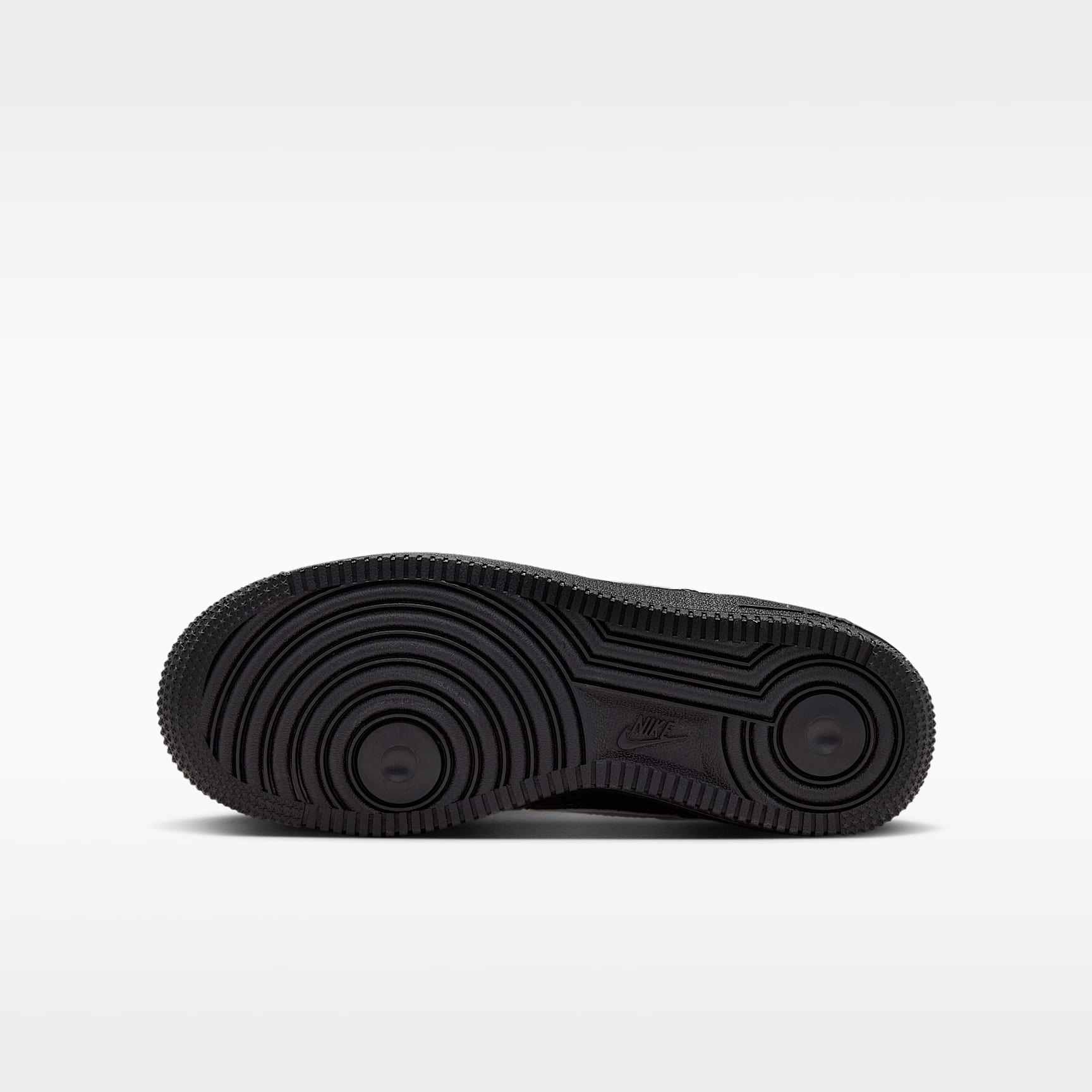 Nike Air Force 1 Tech – Negro/Negro/Blanco – vista 2