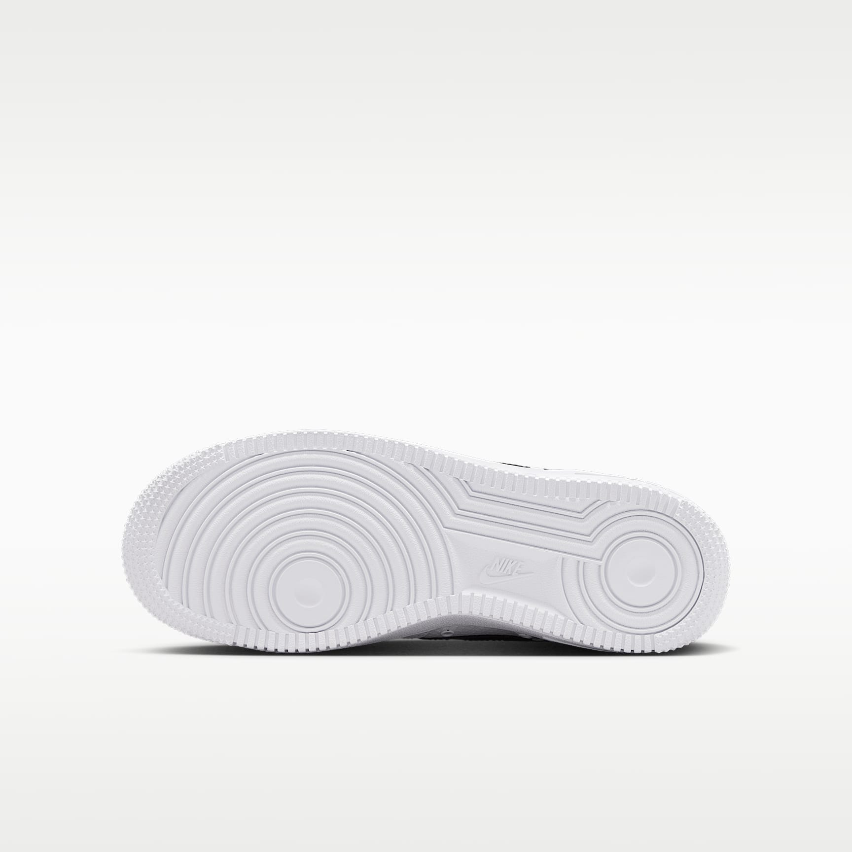 Nike Air Force 1 Tech – Blanco/Blanco/Negro – vista 2