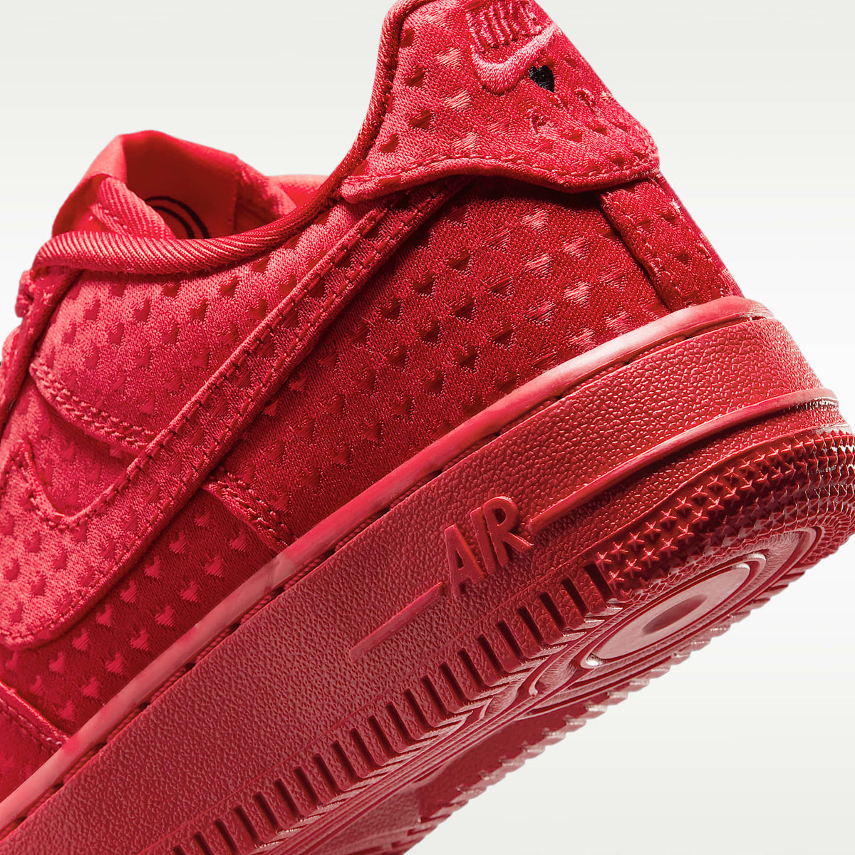 Nike Air Force 1 – Rojo universitario/Negro/Rojo universitario – vista 8
