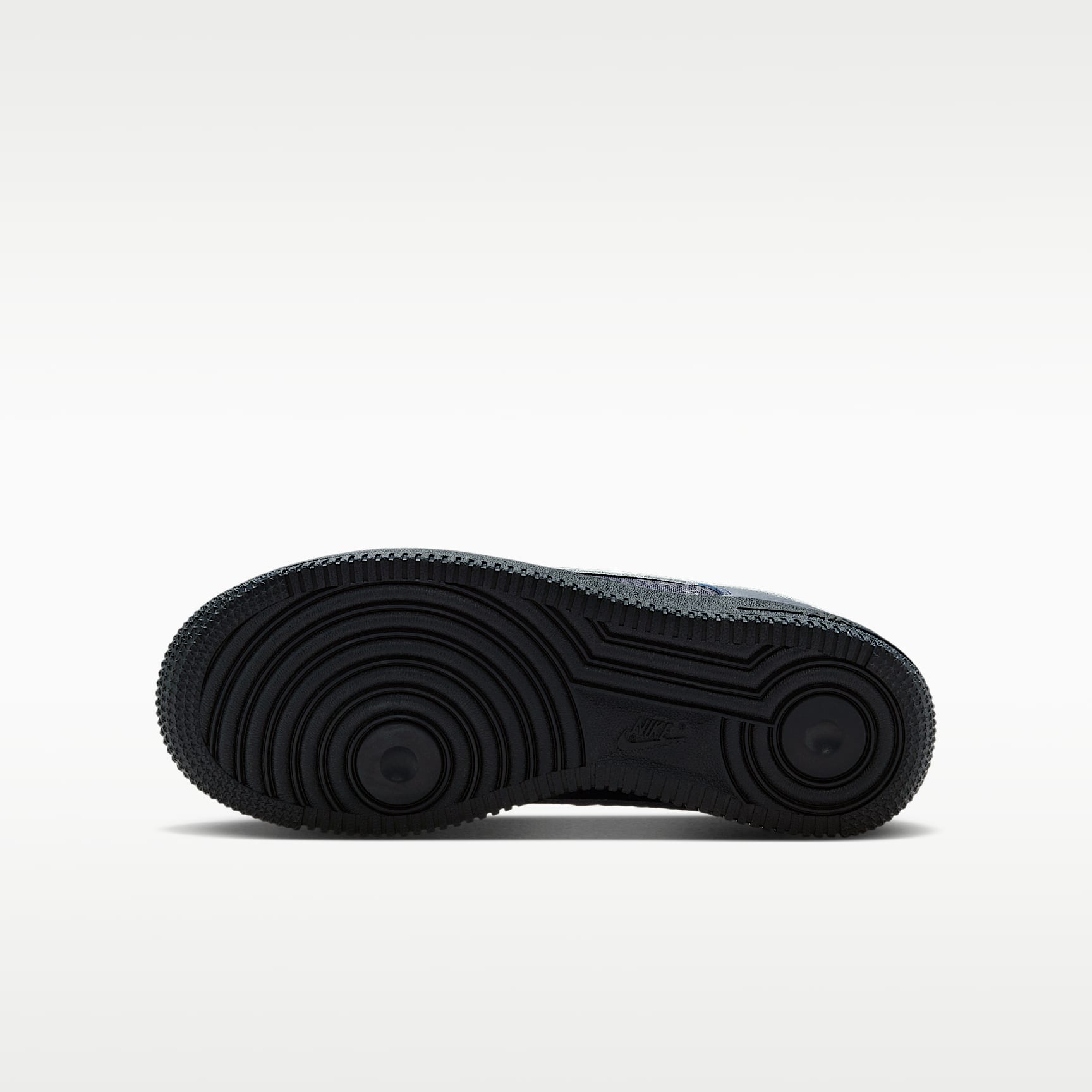 Nike Air Force 1 – Obsidiana oscuro/Negro/Rojo universitario/Blanco – vista 2