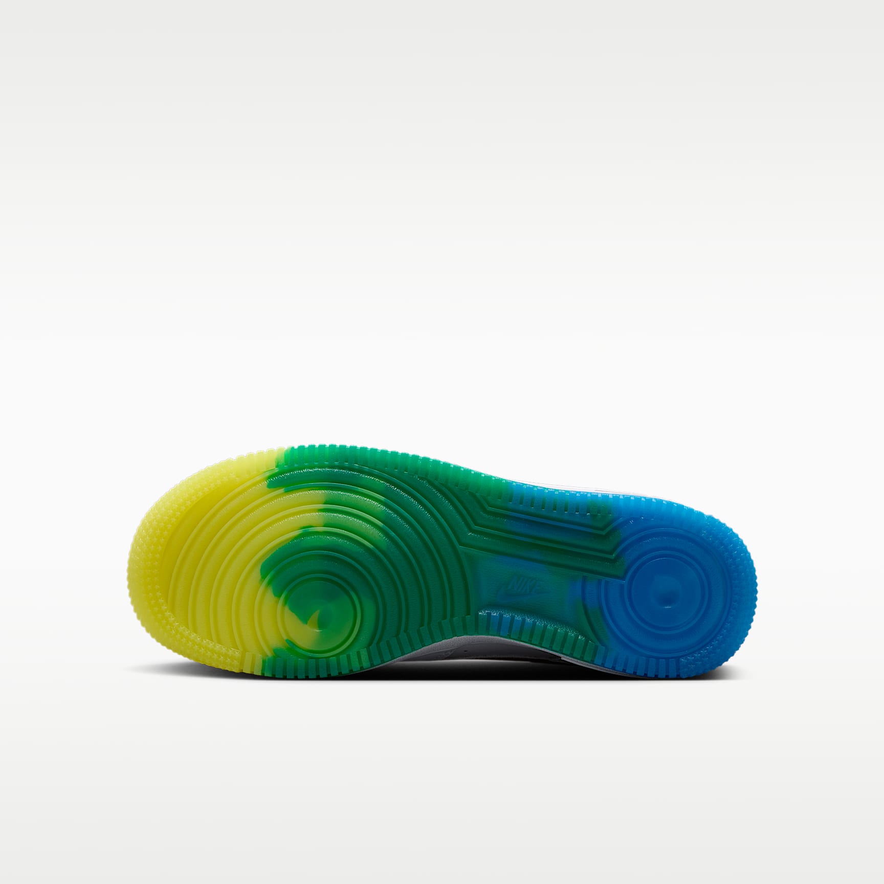 Nike Air Force 1 – Blanco/Vuelo/Amarillo sónico/Oro metalizado – vista 2