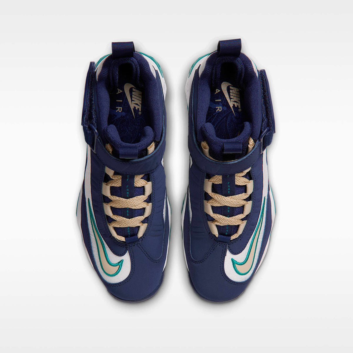 Nike Air Griffey Max 1 – Azul marino medianoche/Agua fresca/Blanco cumbre/Oro team – vista 4