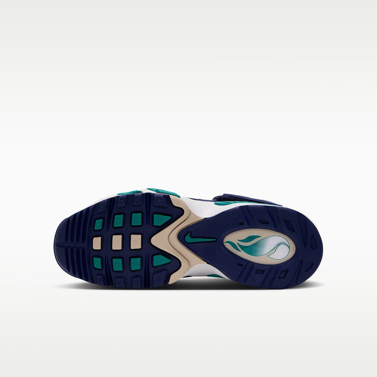 Nike Air Griffey Max 1 – Azul marino medianoche/Agua fresca/Blanco cumbre/Oro team – vista 2
