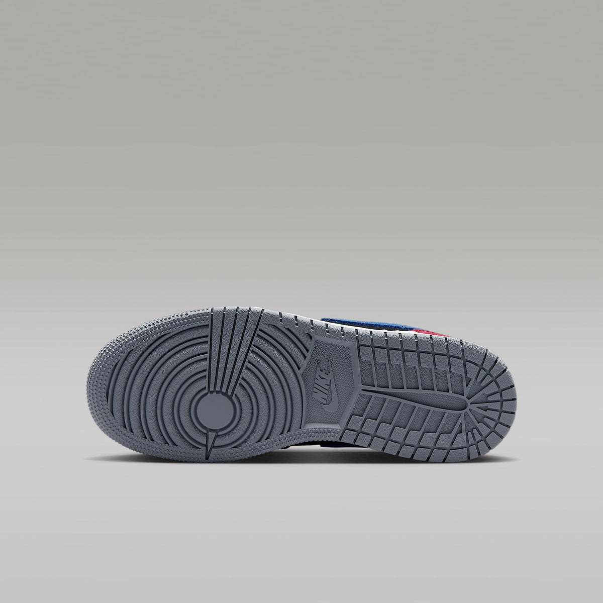 Air Jordan 1 Low – Negro/Azul genuino/Rojo universitario/Blanco cumbre – vista 2