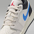 Air Jordan 1 Low – Fantasma/Vela/Sombrío apagado/Rojo universitario – vista 7