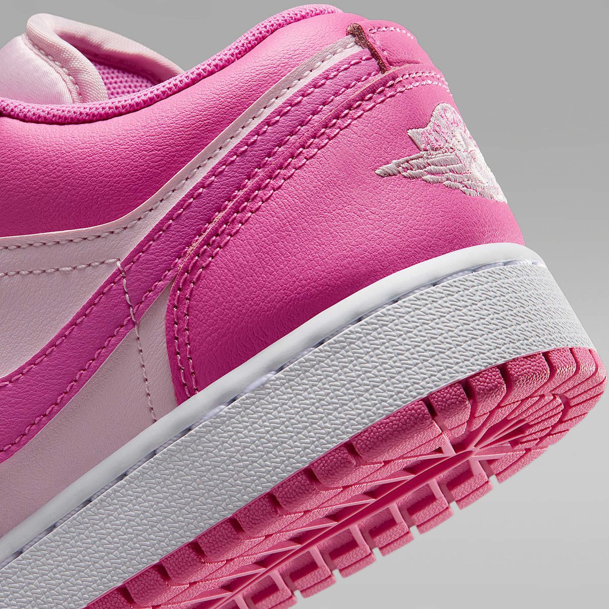 Air Jordan 1 Low – Rosa china/Blanco/Espuma rosa – vista 8