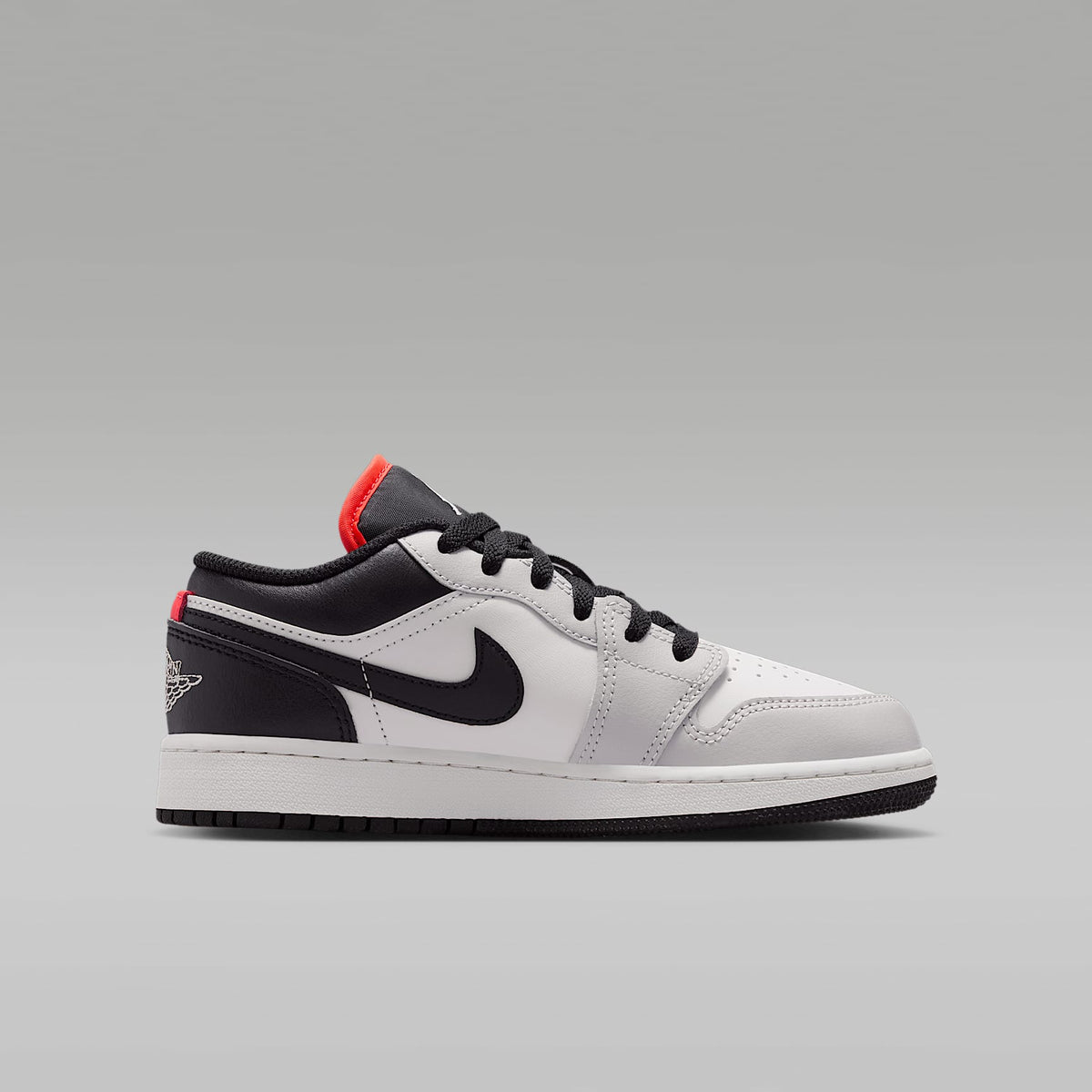 Air Jordan 1 Low – Negro/Blanco cumbre/Infrarrojo 23/Negro – vista 3