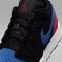 Air Jordan 1 Low – Negro/Azul genuino/Rojo universitario/Blanco cumbre – vista 7
